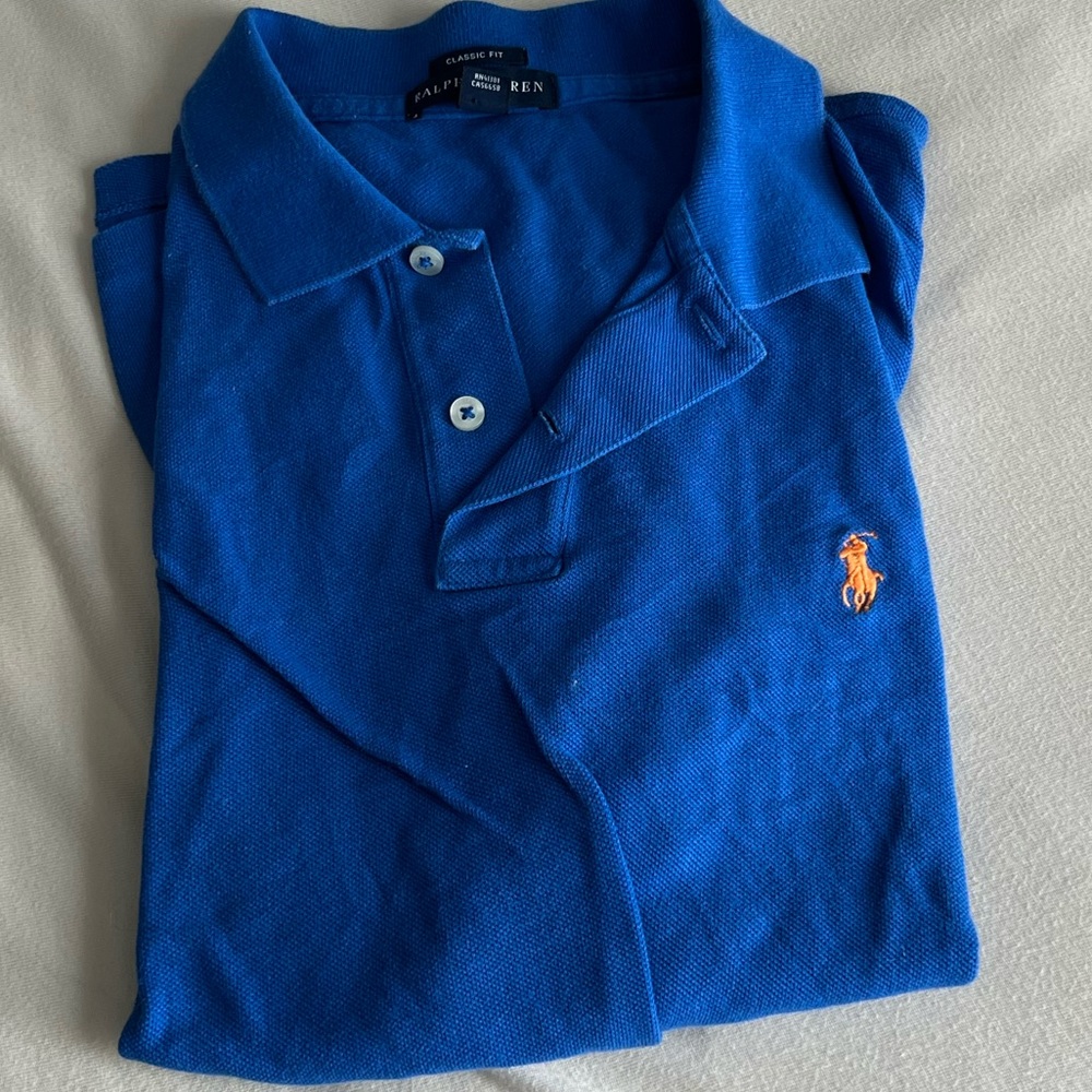 Blue polo